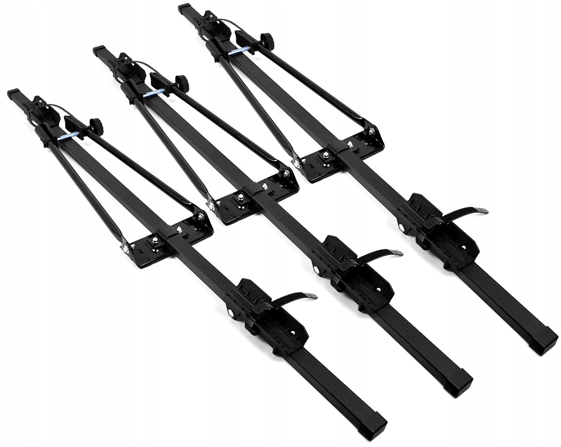 3x BAGAZNIK UCHWYT ROWEROWY DACHOWY NA 3 ROWERY Model 7604