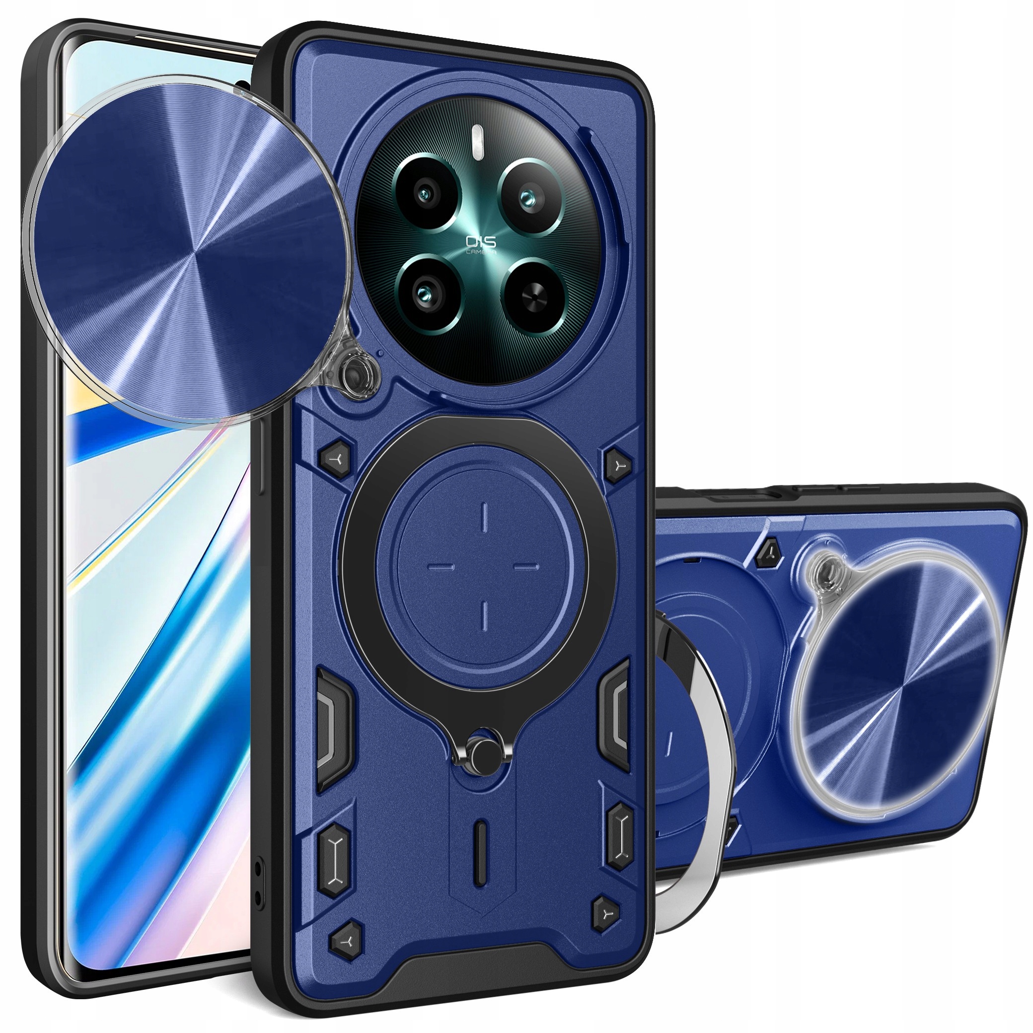 Etui Pancerne Case Cover Obudowa Ring do Realme 12 Pro 5G 12 Pro Plus 5G