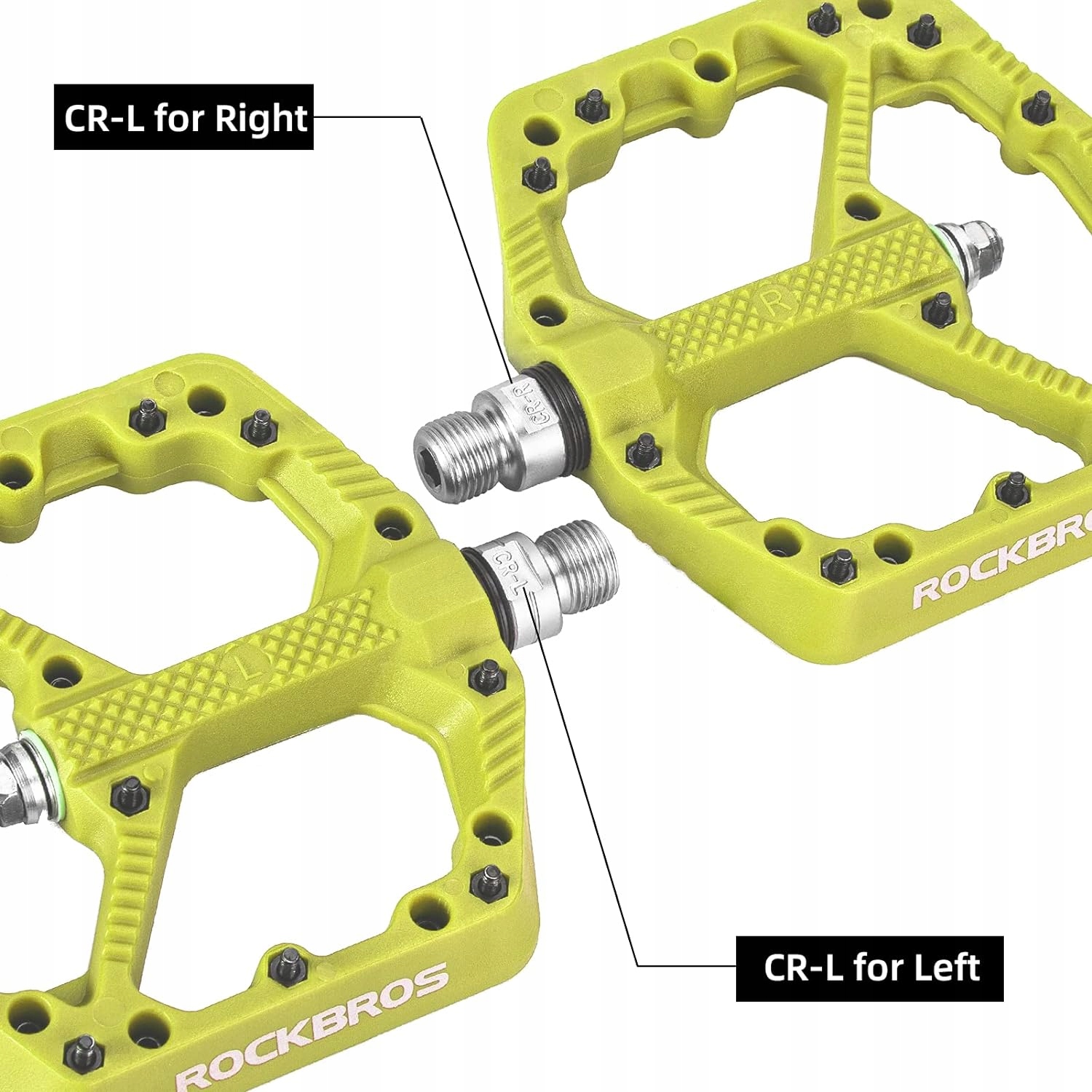 PEDAŁY ROWEROWE ROCKBROS NYLON PLATFORMY 2021 Model Pedały platformowe lekkie