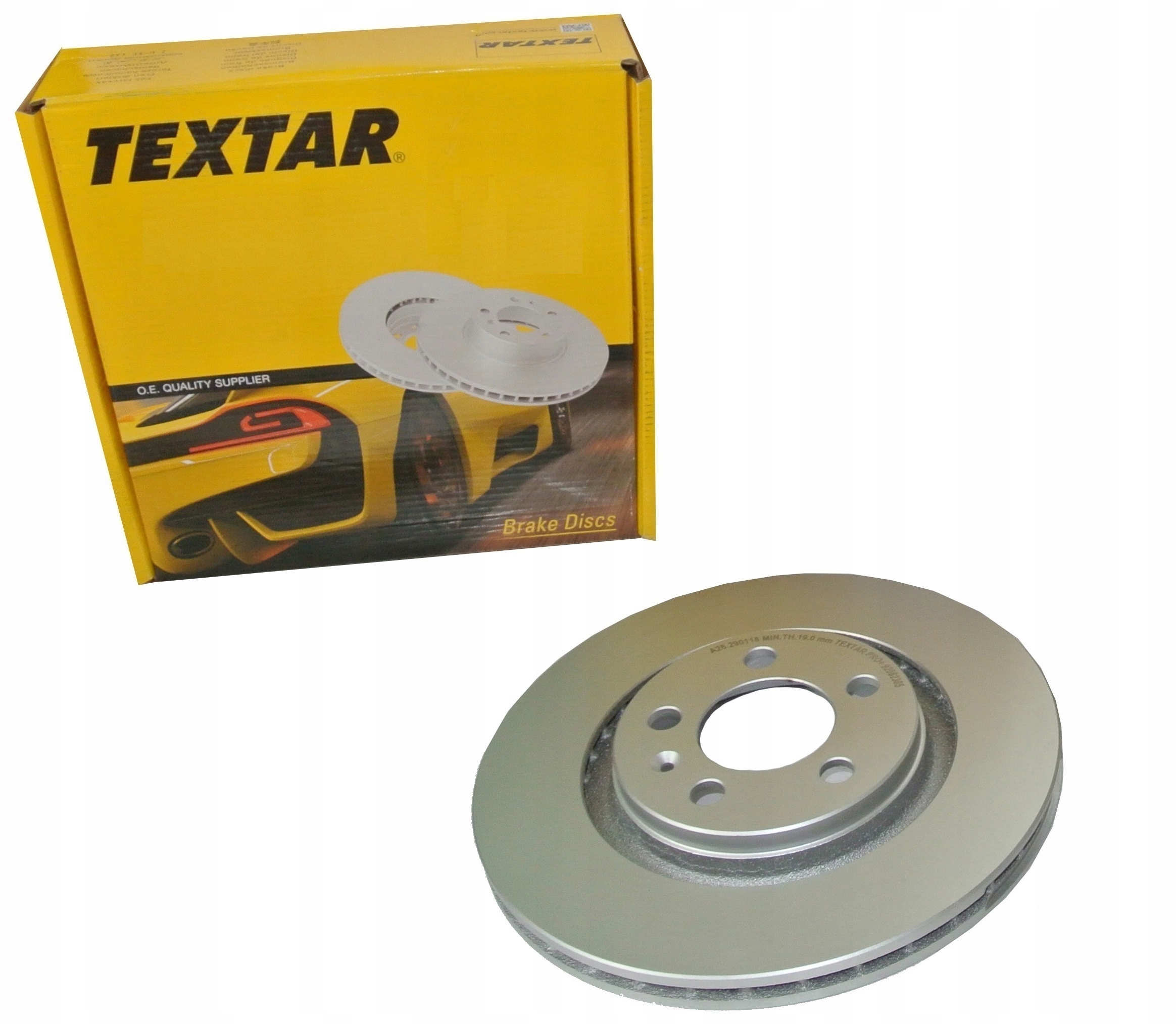 92145703 - TEXTAR ПЕРЕДНИЕ ТОРМОЗНЫЕ ДИСКИ OPEL CORSA D
