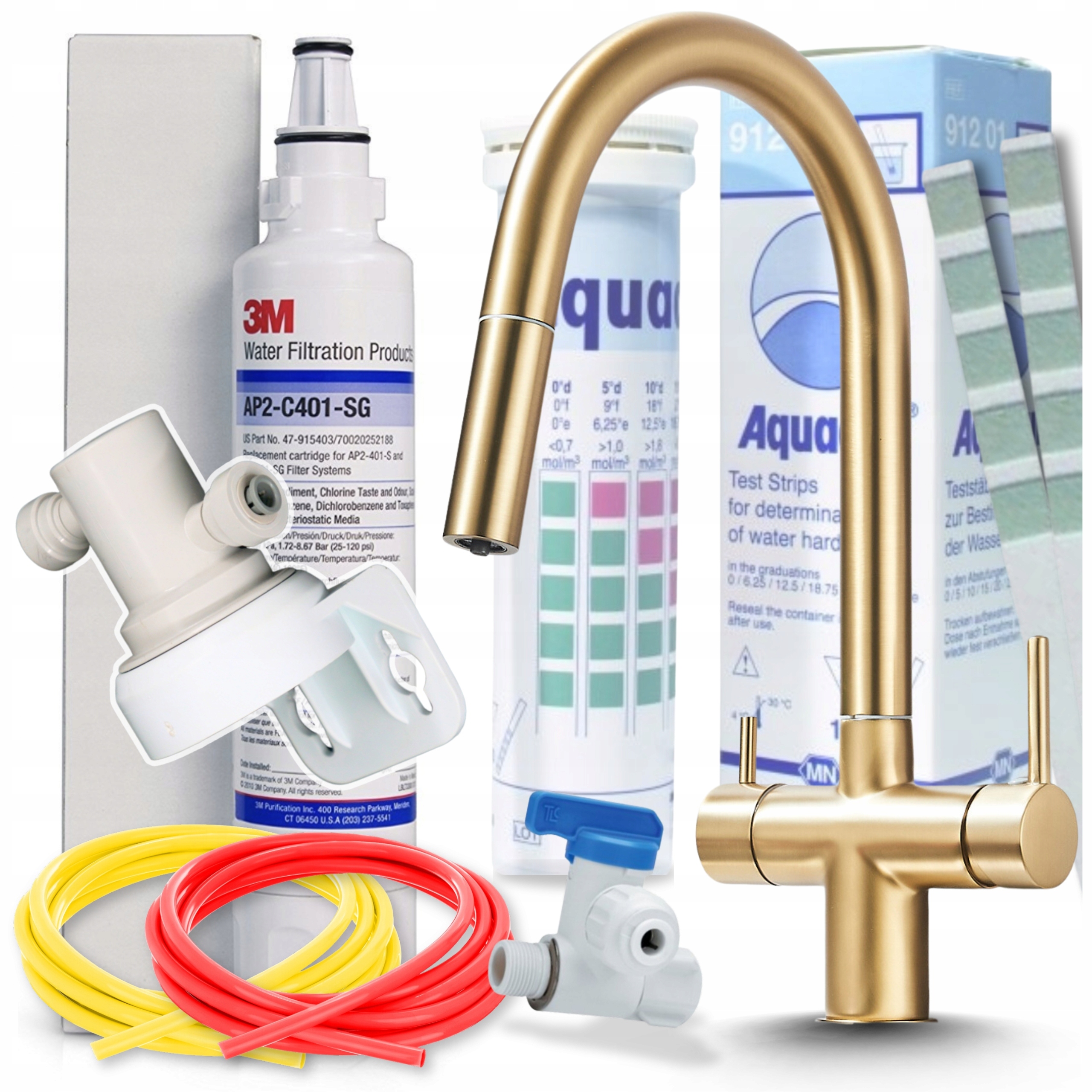 Filtr na vodu Poddřezový systém pro filtrování pitné vody Zlatá baterie