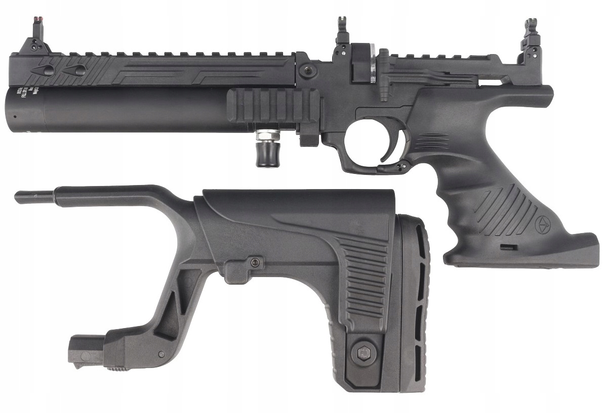 Pistolet wiatrówka Pcp Hatsan Jet I 4,5 mm akcesoria