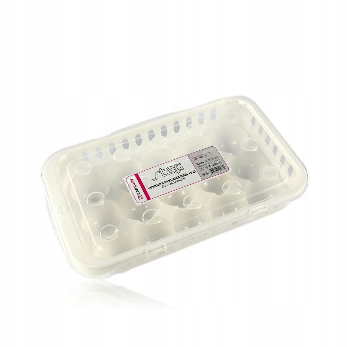 

Box organizer na jajka 15 szt