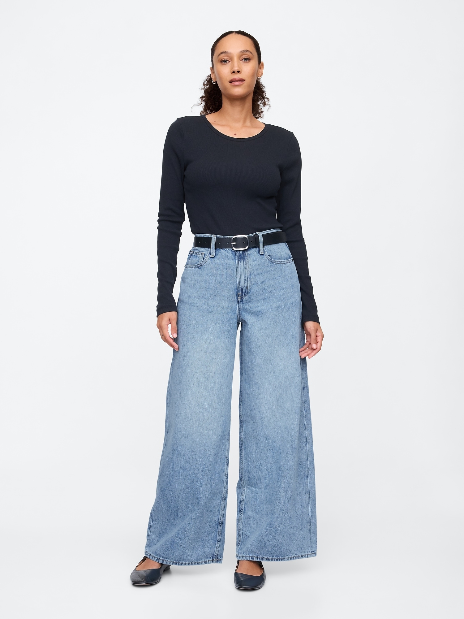 Gap Džíny Baggy SuperSoft