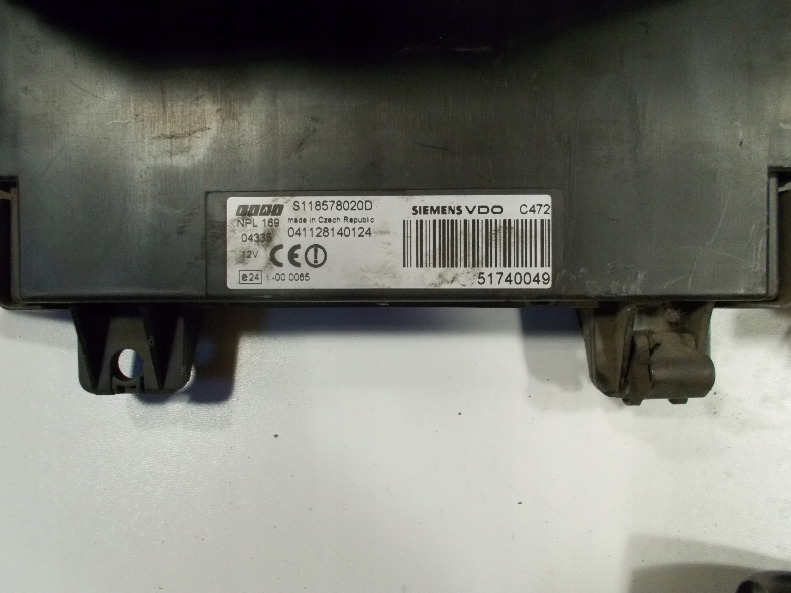 computer running board STARTOWY IMMO ignition WKLADKI PANDA II 1.1 IAW4AF.SM