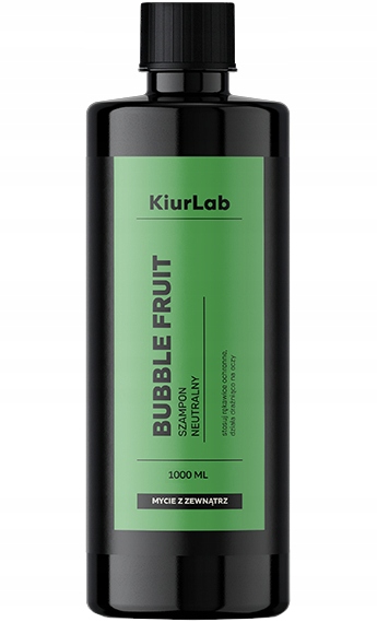 Kiurlab Bubble Fruit Szampon Do Mycia Auta Samochodu Neutralne Ph 1000 ML