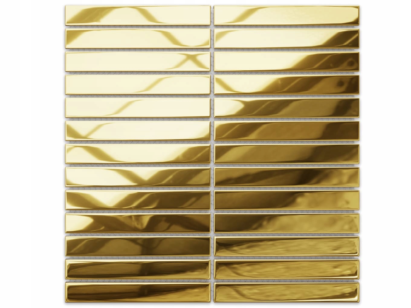 MOZAIKA SZKLANA PIANO GOLD ZŁOTA METALIC