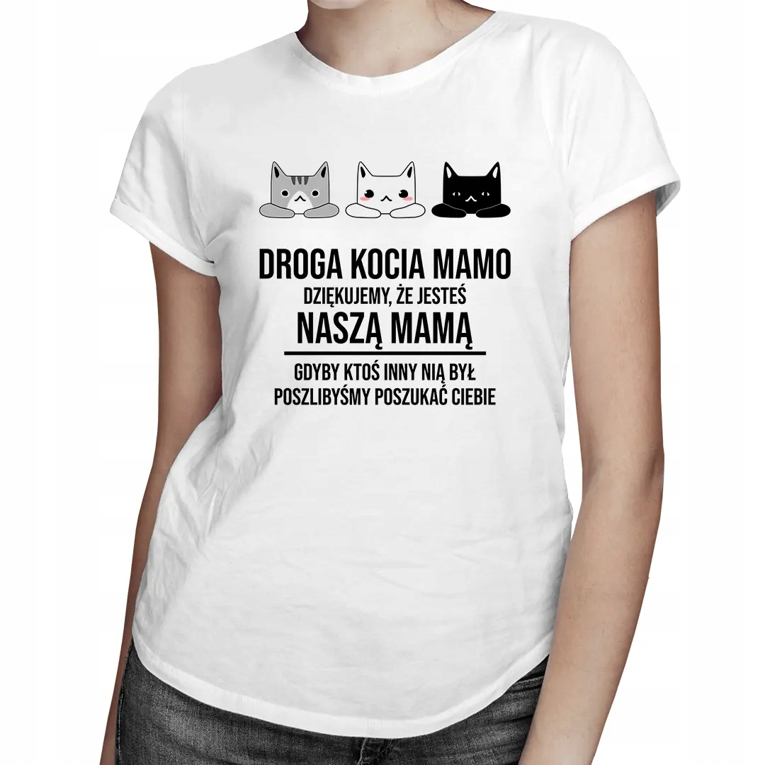 

Koszulka kocia mama miłośniczka kotów kot