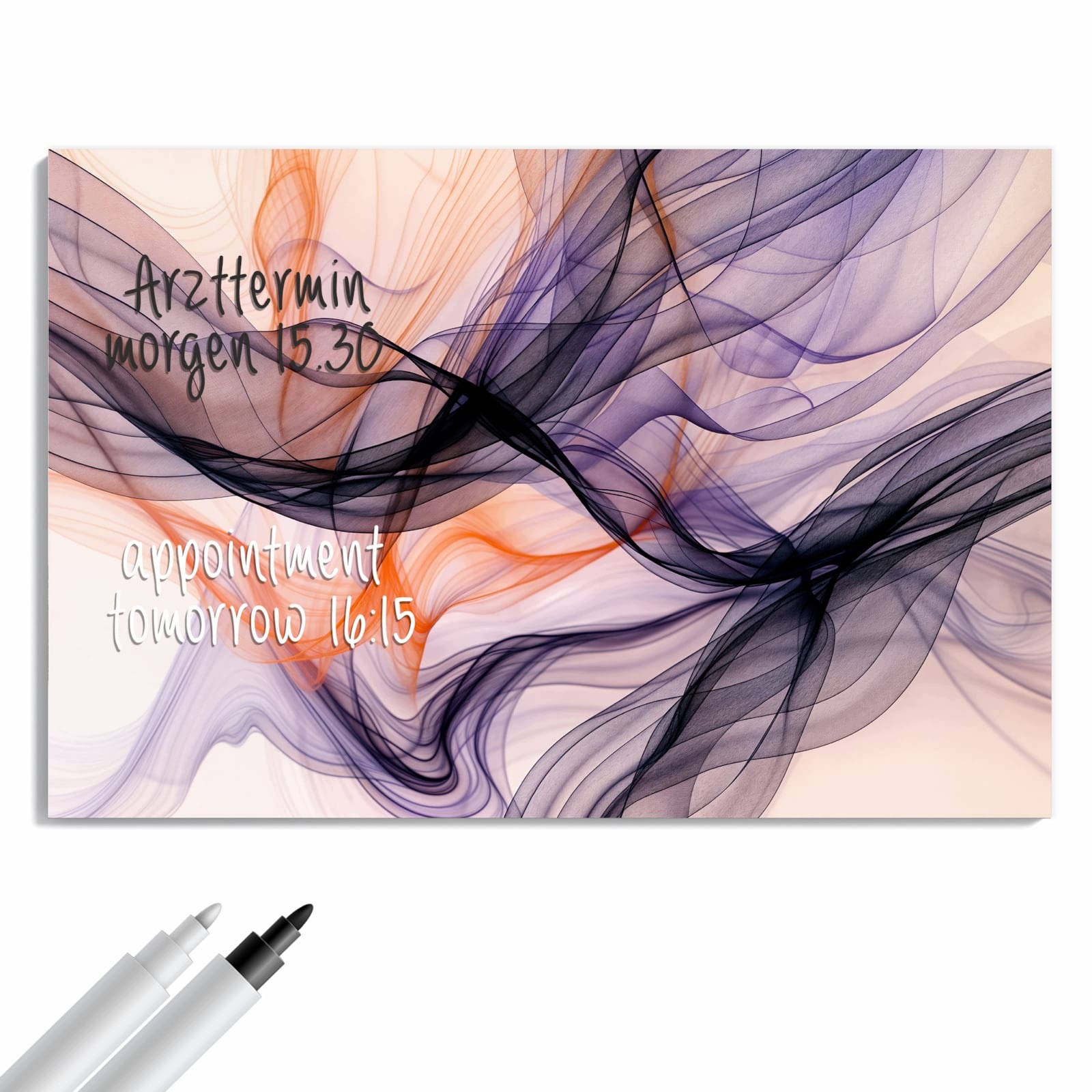 Magnetická tabule Abstraktní Ruch 90 × 60 cm