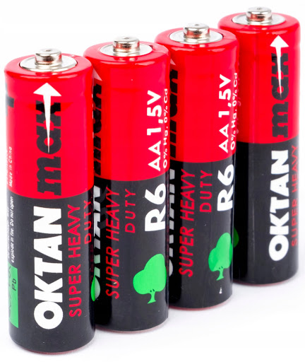 

Baterie Oktan Max 4szt Grube Paluszki Aa LR6 1,5V