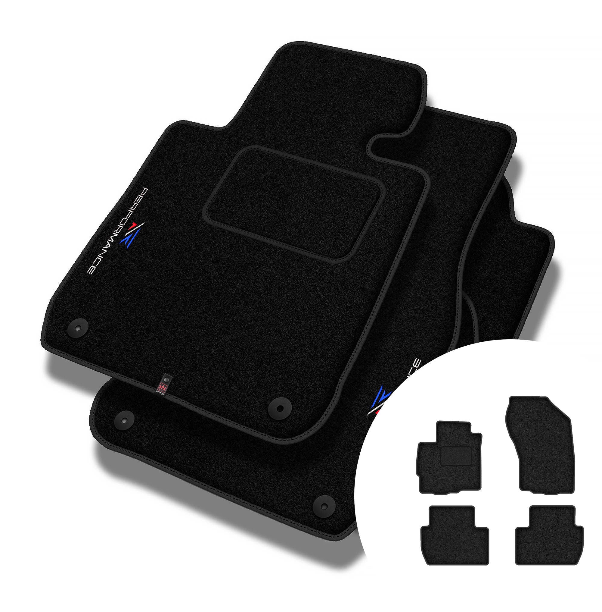 Velurové koberce Performance pro Citroen C-Crosser 2007-2012