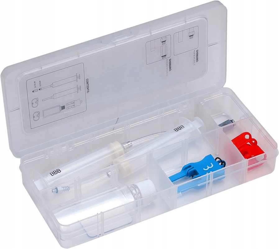 Sada pro odvzdušnění brzd Bbb BleedKit Shimano