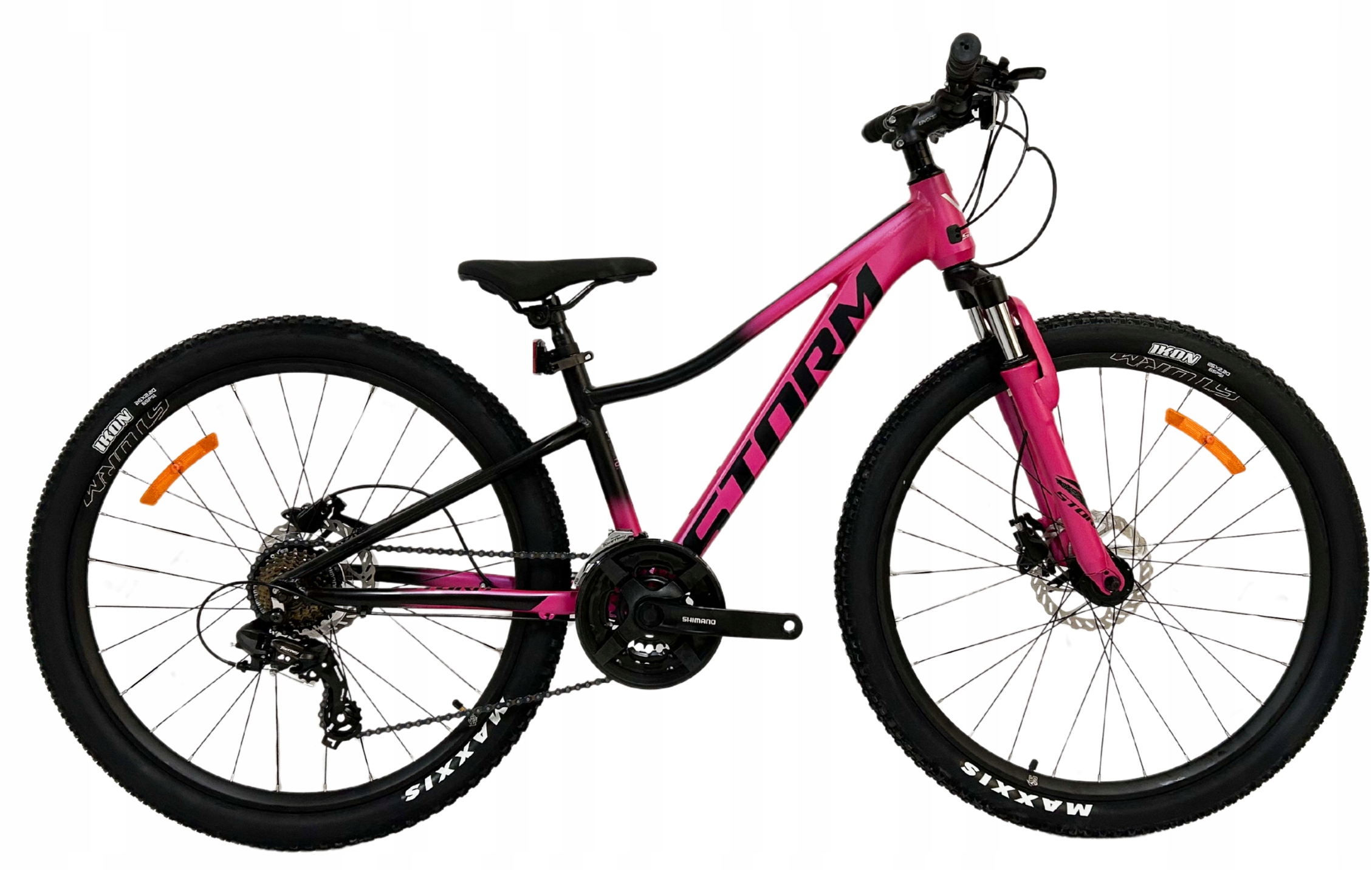 Rower Mtb Storm Queen 2HD 26 15 ciemny róż mat 2025 hydraulika