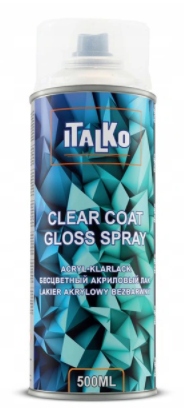 

Lakier W Sprayu Akrylowy Bezbarwny 500ML Italko