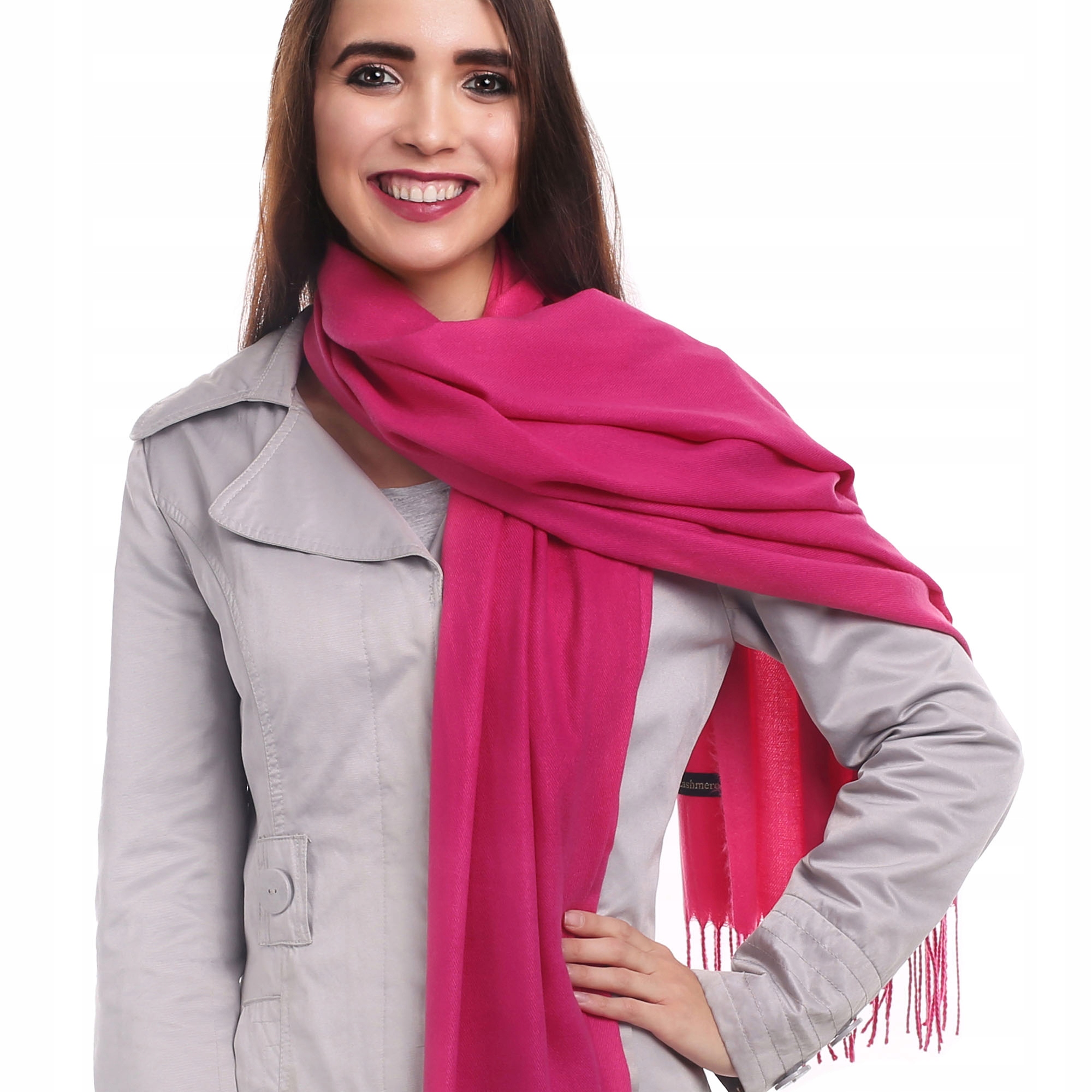 

Piękny Duży Szal szalik Pastele kaszmirowy Kaszmir