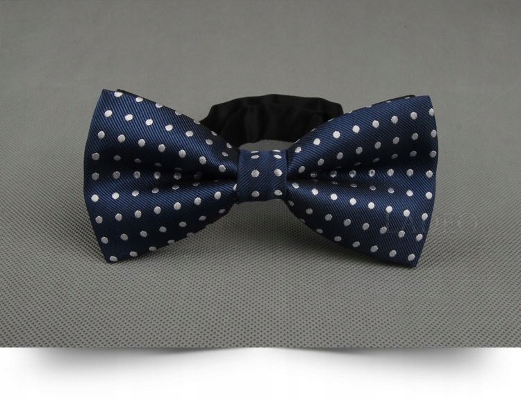 MUCHA MĘSKA MUSZKA KROPKI GROSZKI Marka inna