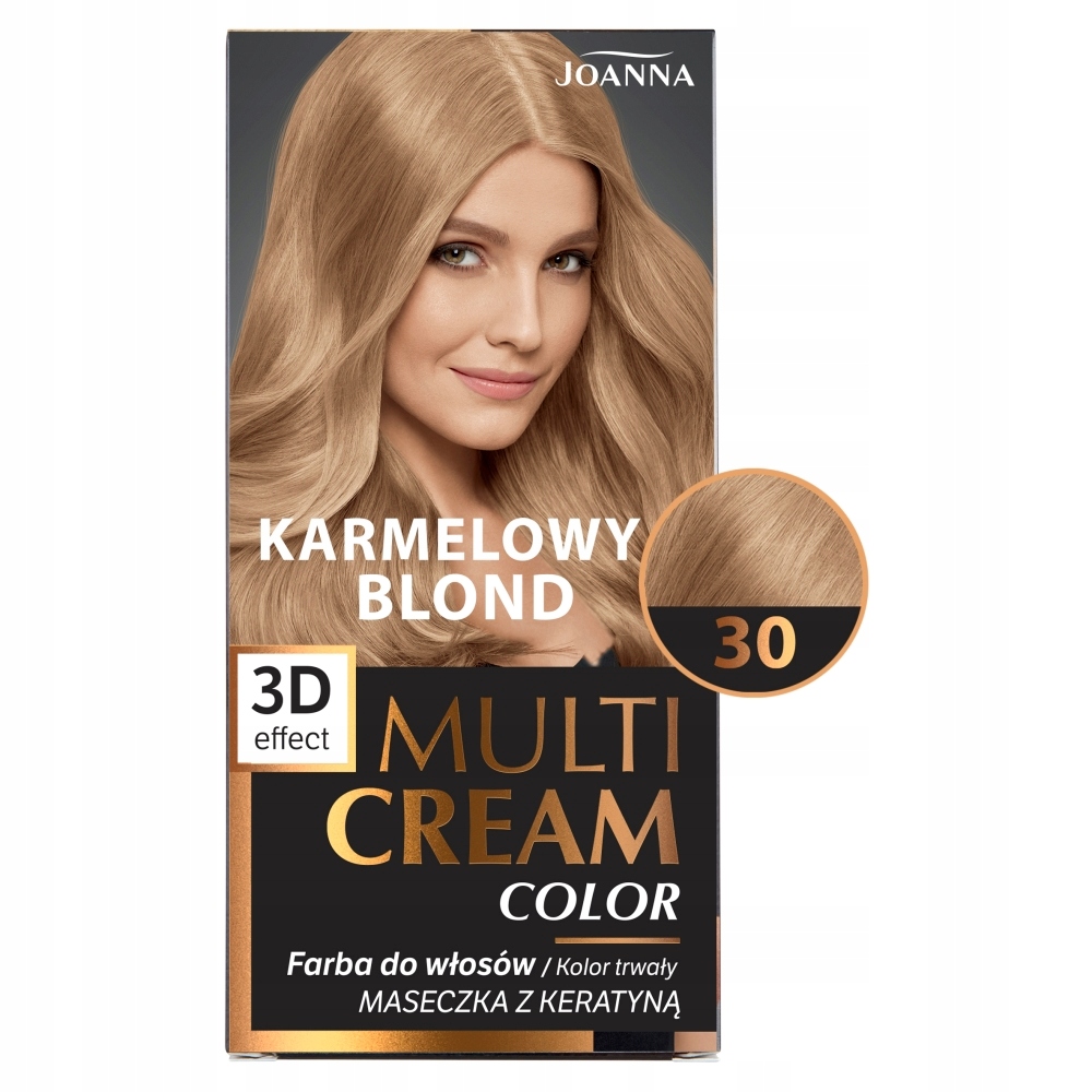 

Joanna Multi Cream Color farba 30 Karmelowy Blond