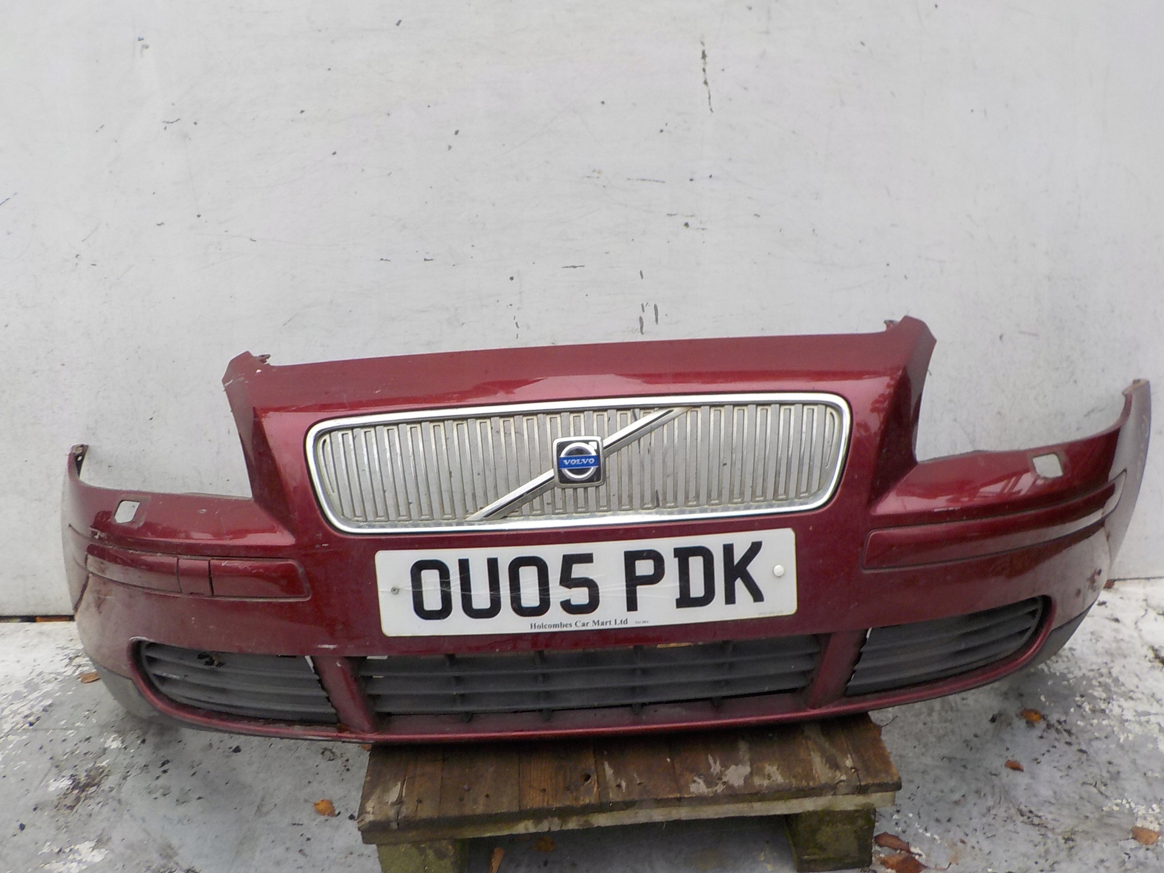 36 VOLVO S40 II V50 bumper front front