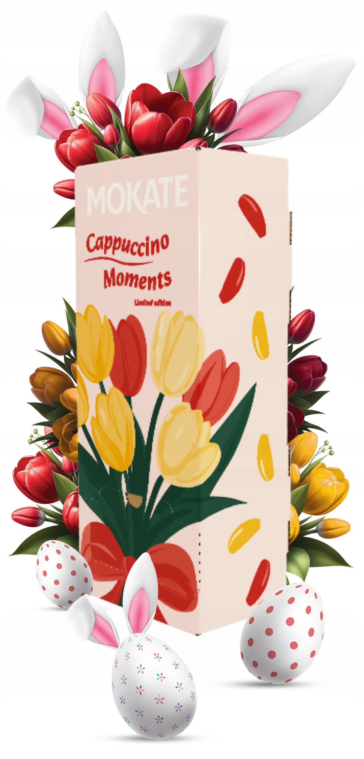 na Dzień Kobiet Kawa Cappuccino Mokate Napój Kawowy 12 Smaków 24szt