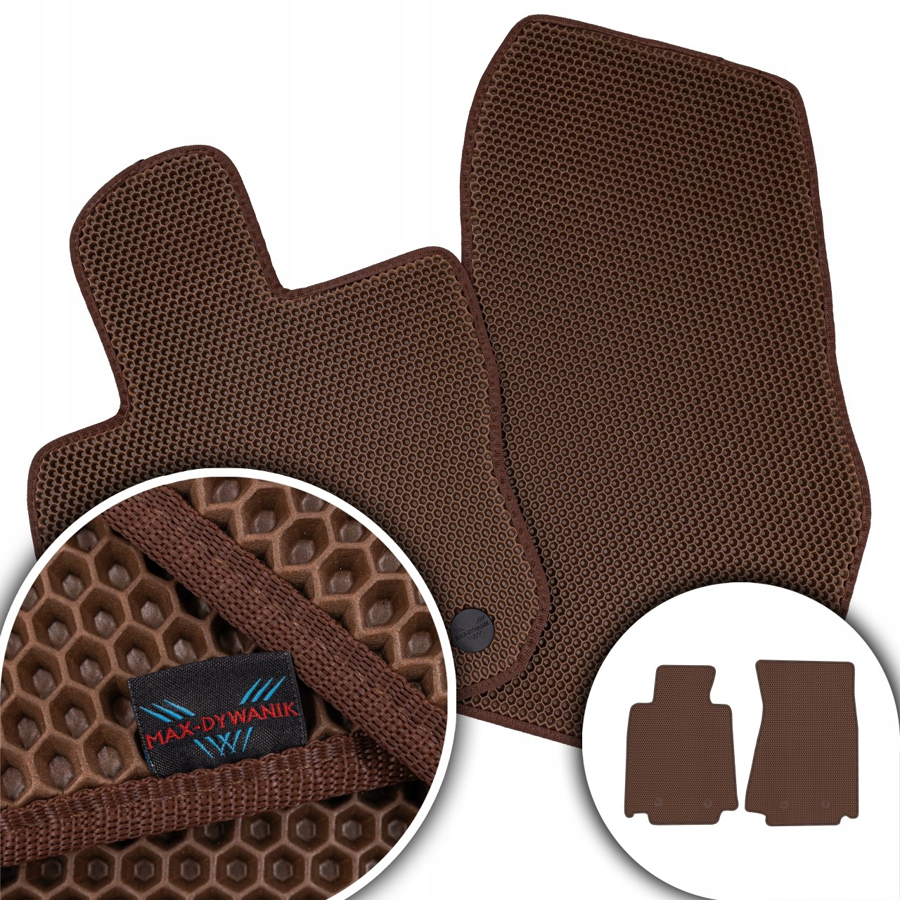 Nissan 370Z Coupe 2010-2020 Koberce Eva Eternity Hnedá Honey