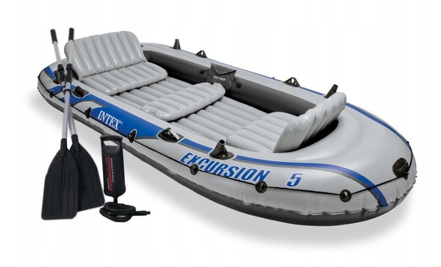 Ponton 5-osob Intex 68325 Excursion wiosła +pompka EAN (GTIN) 078257683253