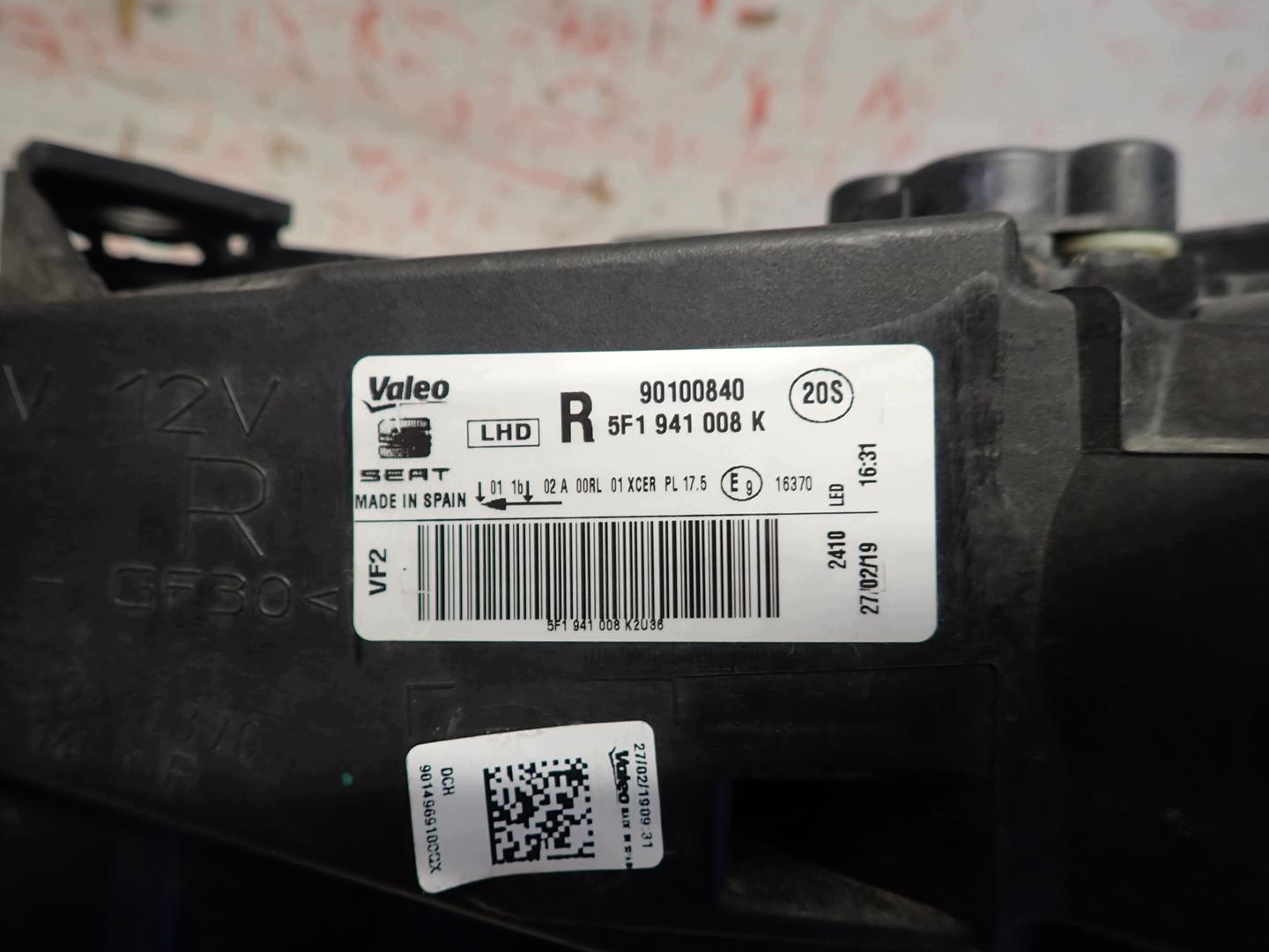 light front front right SEAT LEON III LIFT 2017- FULL LED 5F1941008K
