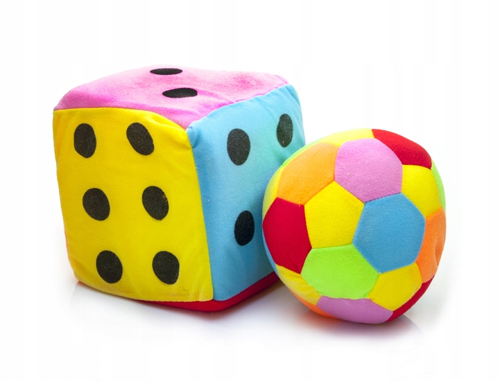 

Kostka i Piłka zestaw do gier i zabaw Duży