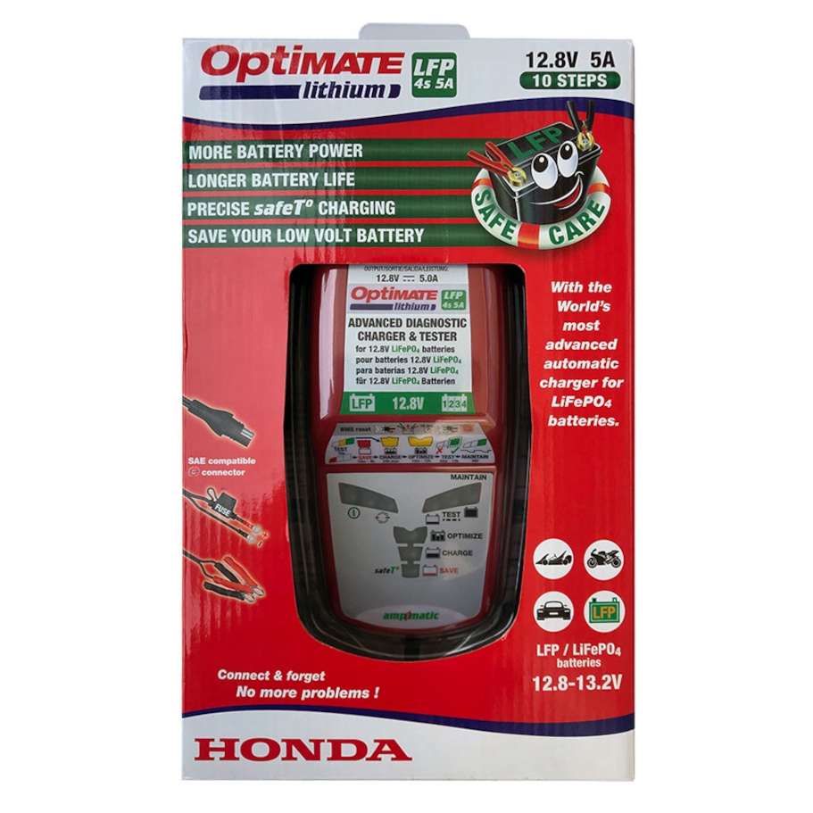 Honda OE Ładowarka do akumulatorów LiFePO4 OptiMate 4s 5A 08M51-LIT-601