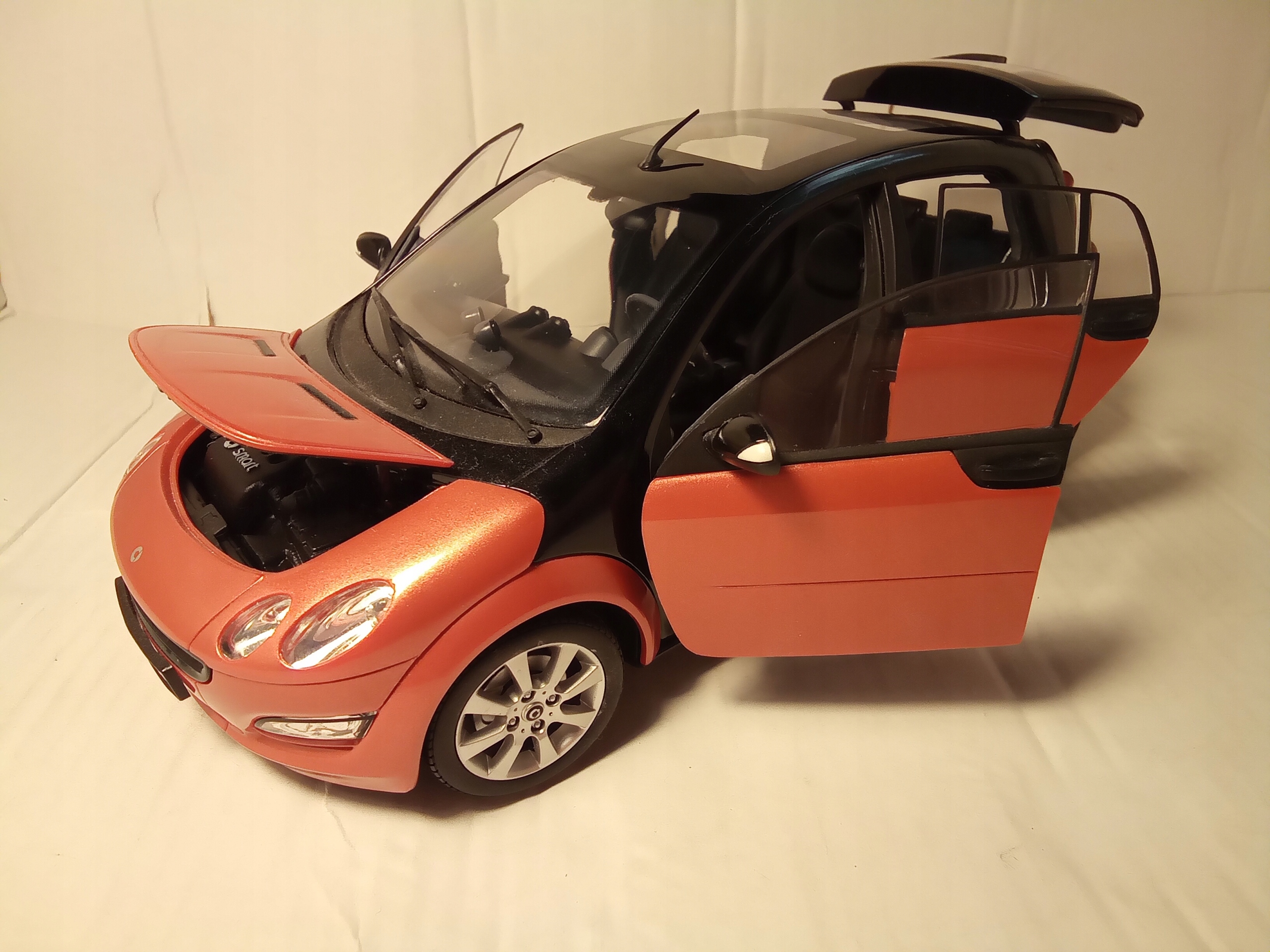 Kyosho Smart Fortwo Brabus - Samochody - Modelarstwo - Allegro.pl