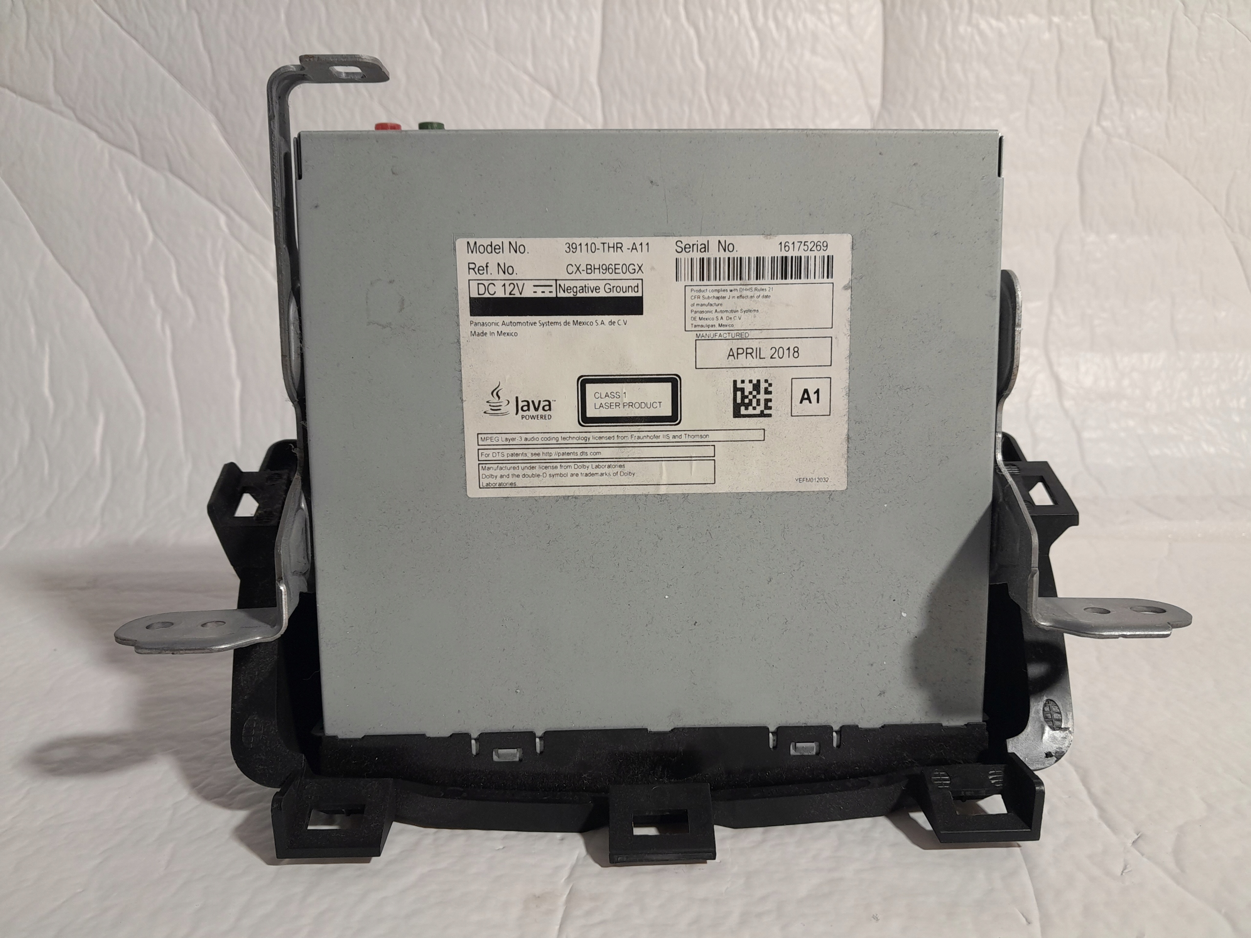 HONDA ODYSSEY V 18- player DVD BLU-RAY-DISC 39110-THR-A11