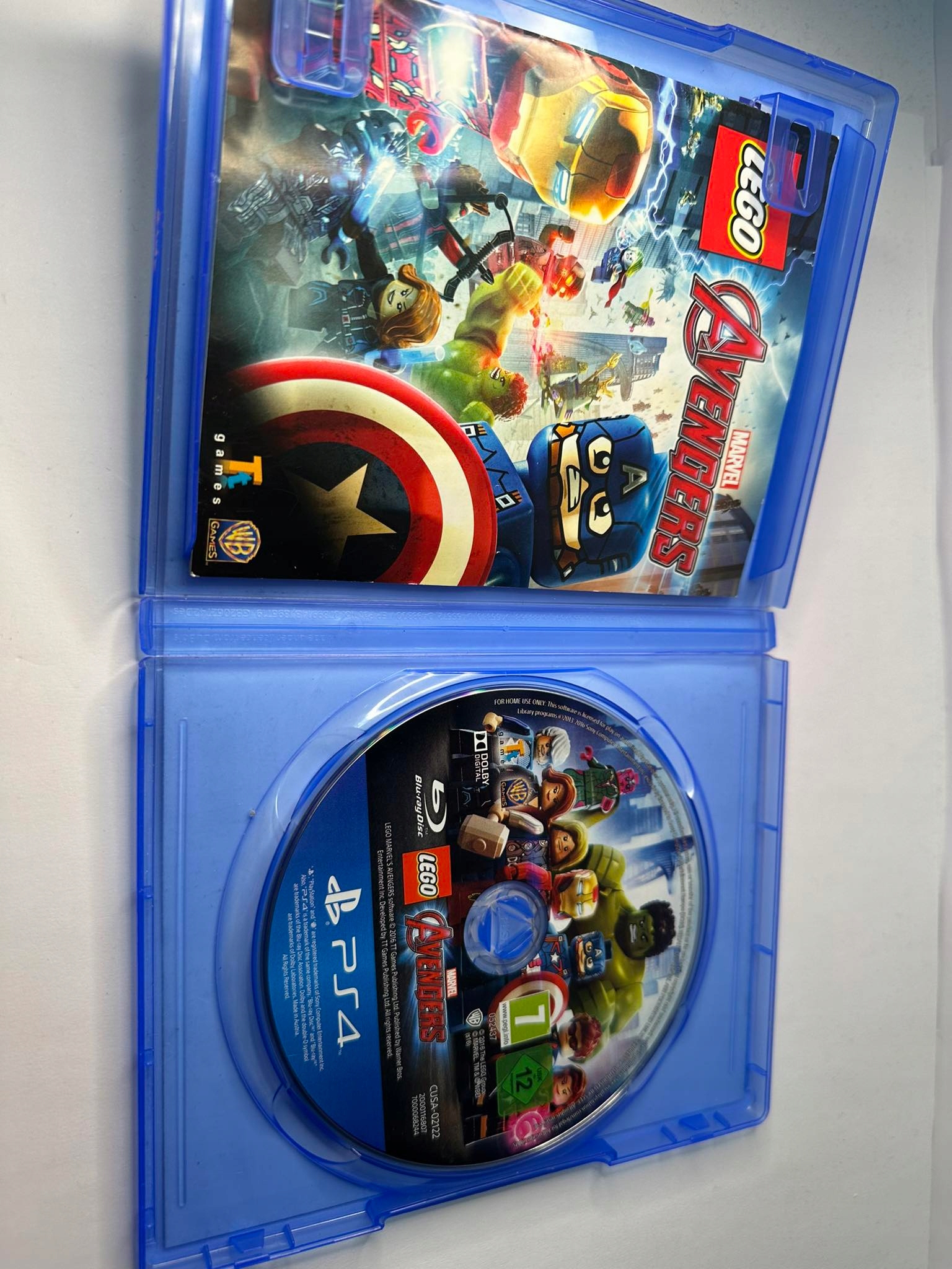 LEGO Marvel Avengers Sony PlayStation 4 (PS4) EAN (GTIN) 5051892195119
