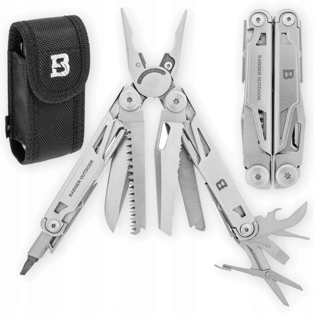Multitool Narzędzie Wielofunkcyjne survival Edc Badger Outdoor Talon 16 w 1