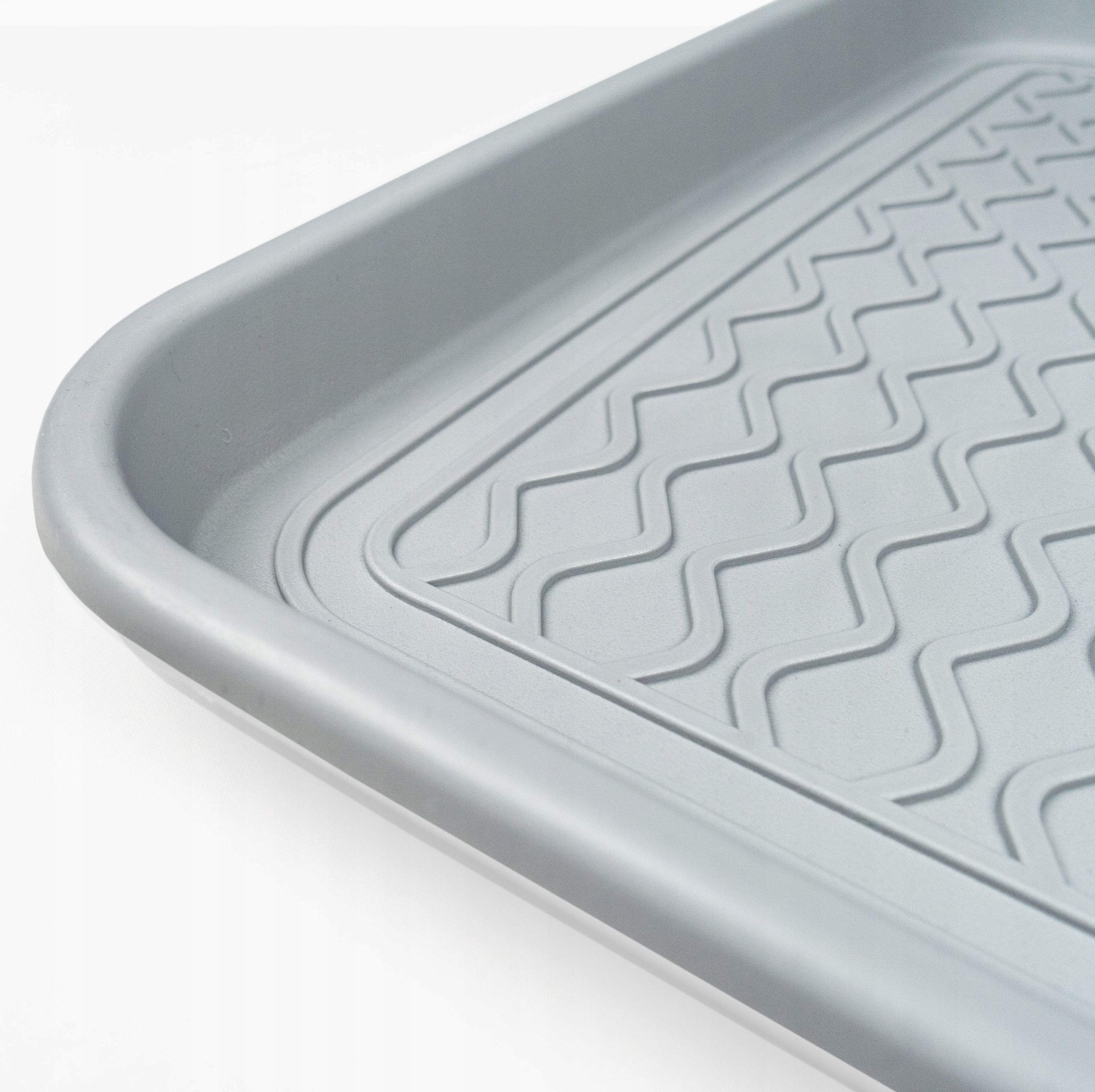 Mata Podkładka Ociekacz na obuwie Pod buty Szary 76x38 cm Marka inna