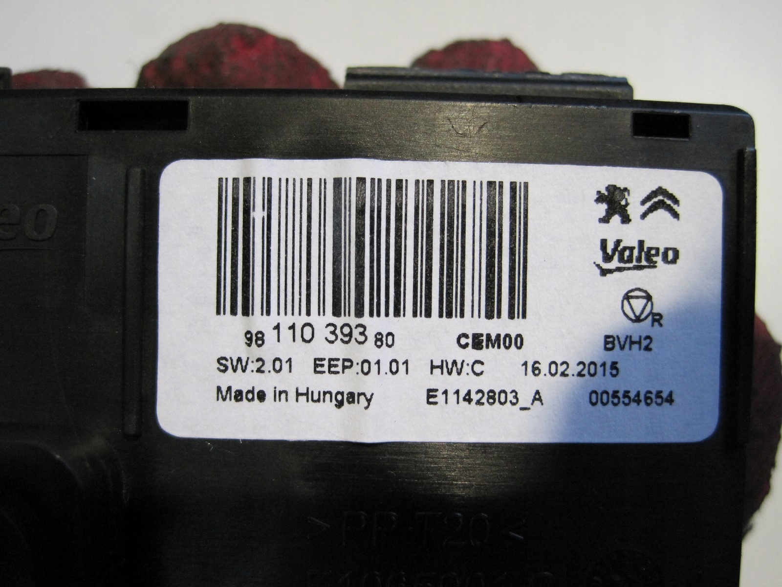 modul klimatizaci CITROEN PEUGEOT 9811039380