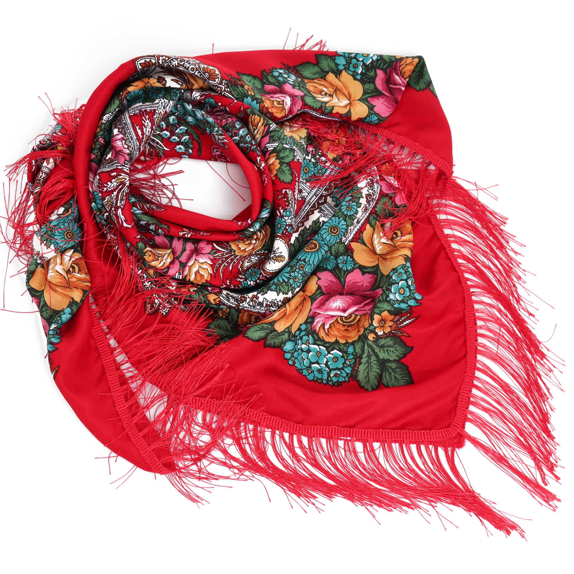 Chusta damska ludowa góralska Folkowa Etno szal Płeć kobieta