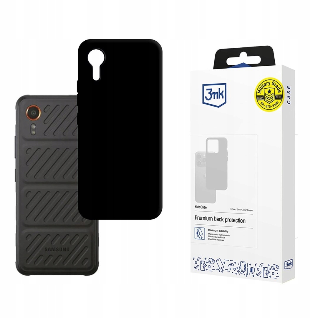 Etui 3mk Matt Case na Samsung Galaxy XCover 7 czarne