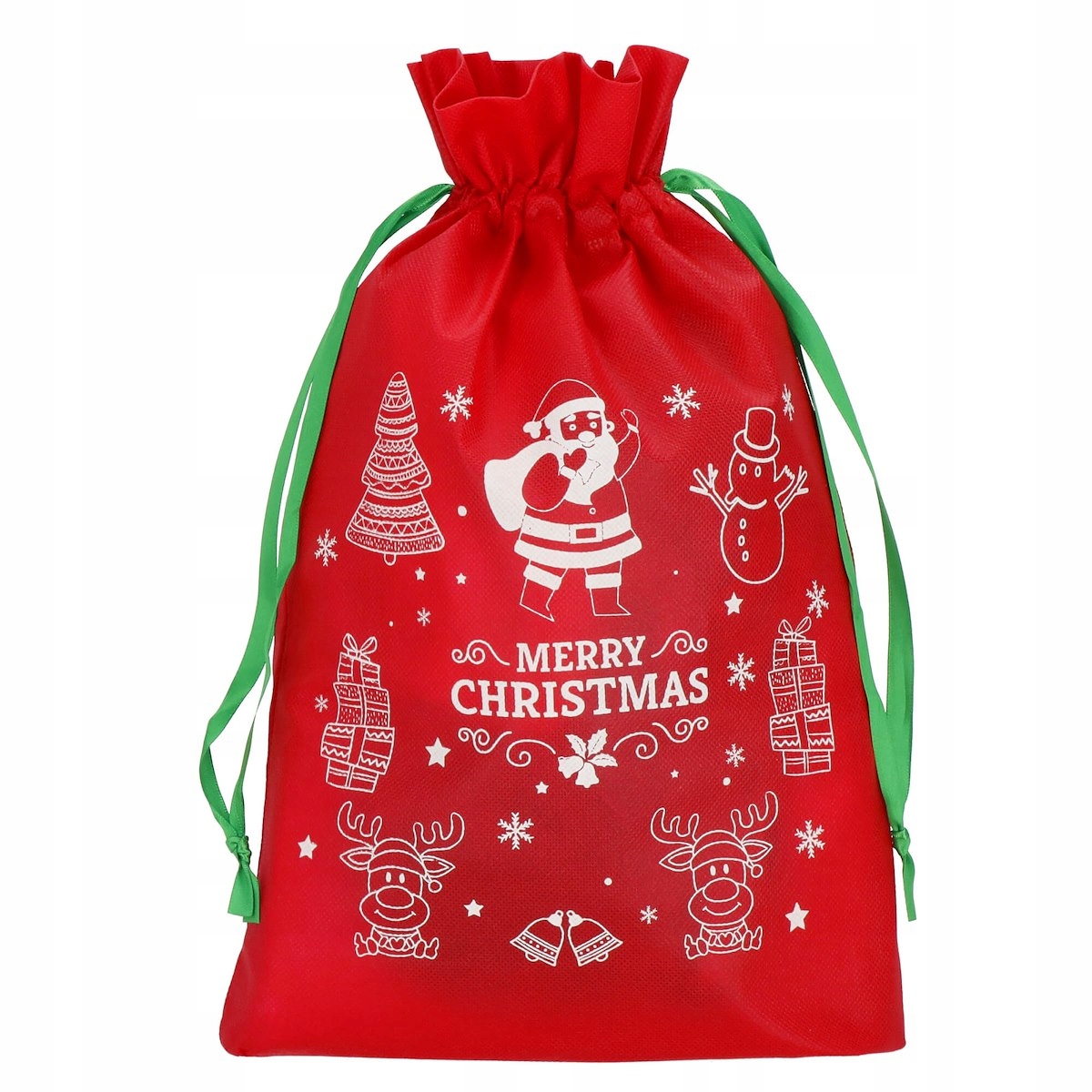 WOREK NA PREZENTY POD CHOINKĘ TORBA PREZENTOWA ŚWIĄTECZNA 36x24,5CM OZDOBNY Marka Springos