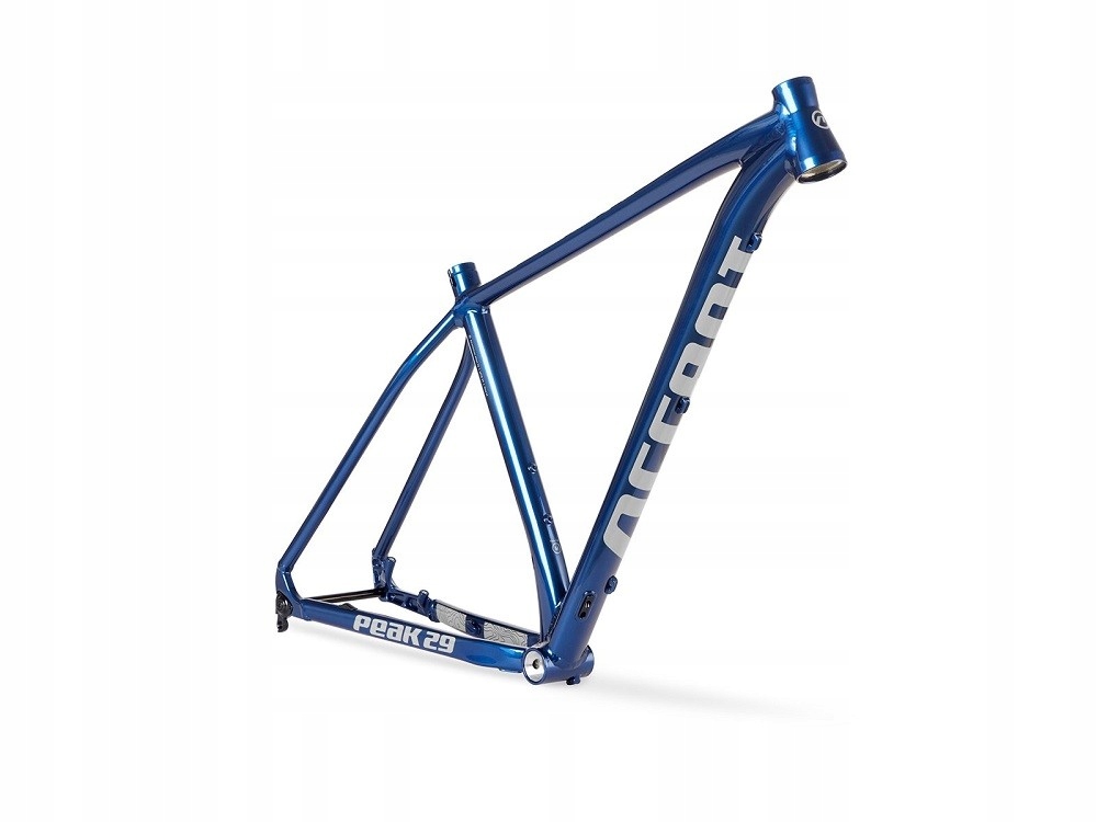 Rama ACCENT MTB Peak Boost niebiesko-srebrna S Stan opakowania oryginalne