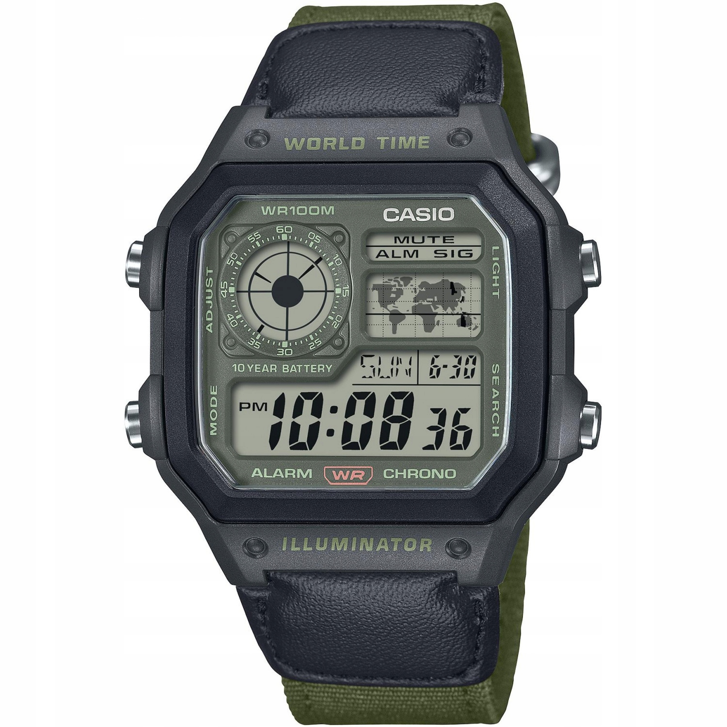 Pánské Hodinky Casio AE-1200WHUB-3AVEF šedé