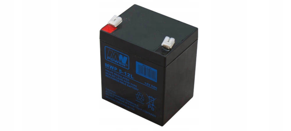 akumulator Mwp 5-12L (Long life, 12V-5Ah, faston 250