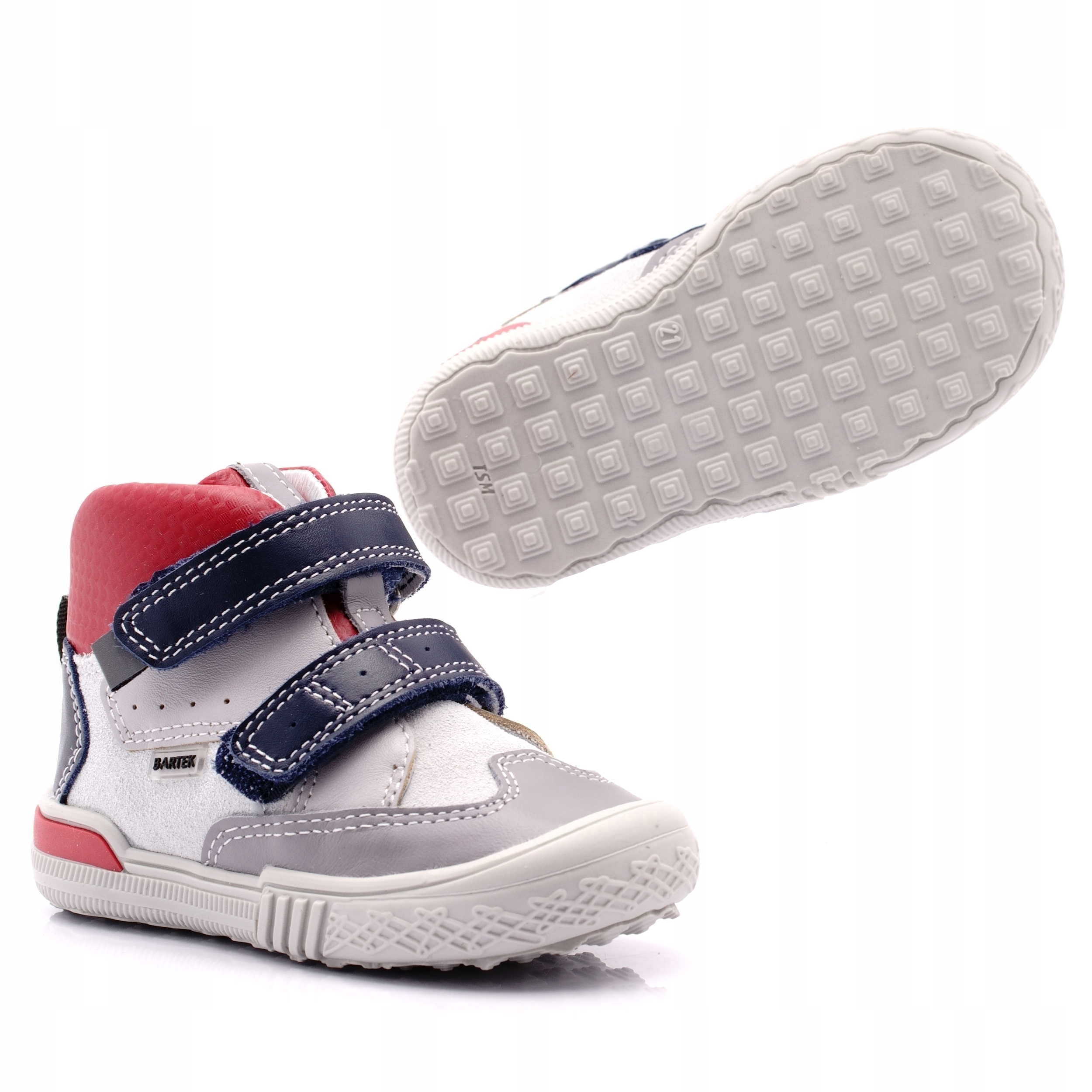 BARTEK BABY buty profilaktyczne półbuty 23 Dodatkowe informacje Sztywny zapiętek