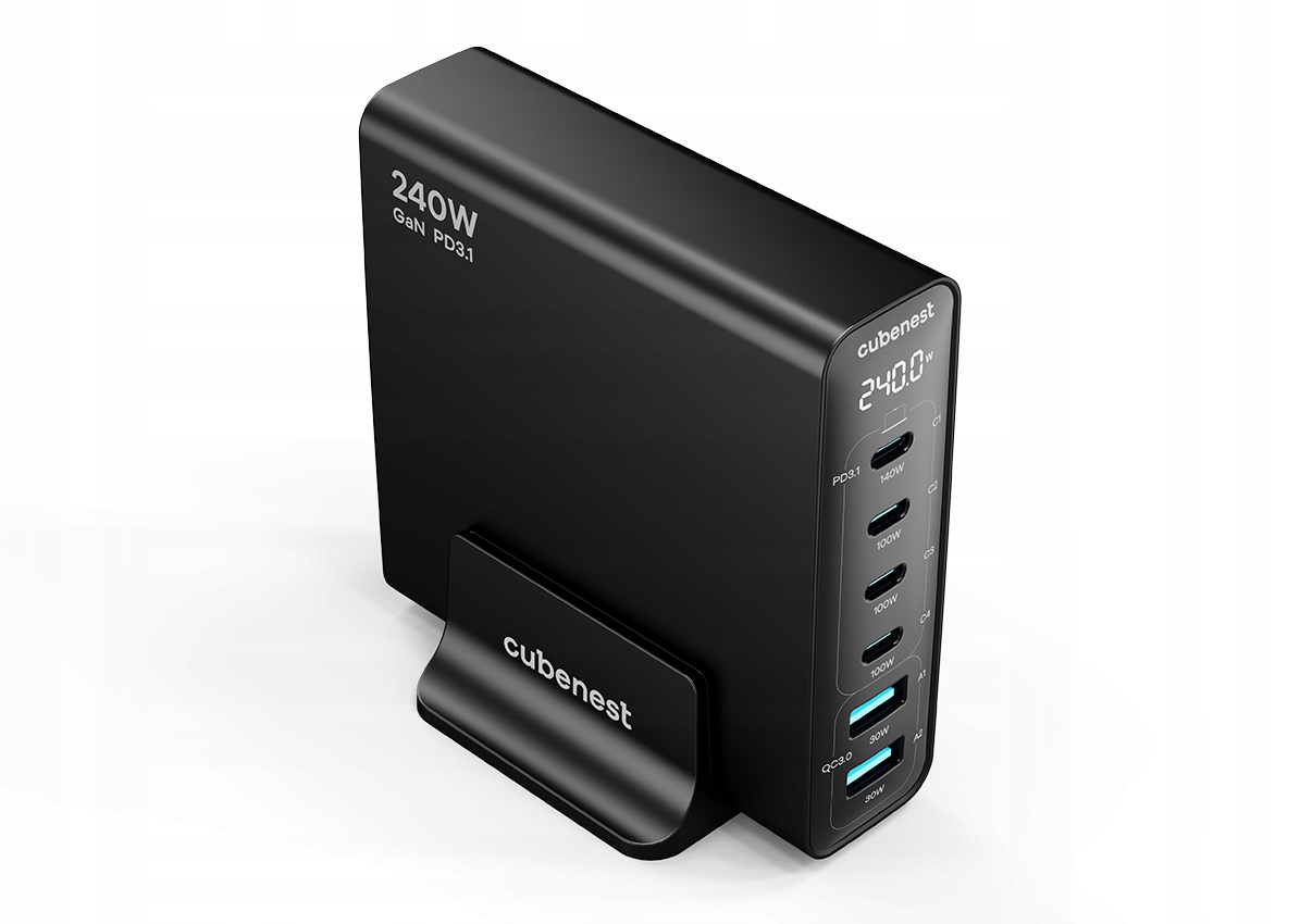 Cubenest Pd GaN Adaptér 240W S6D0