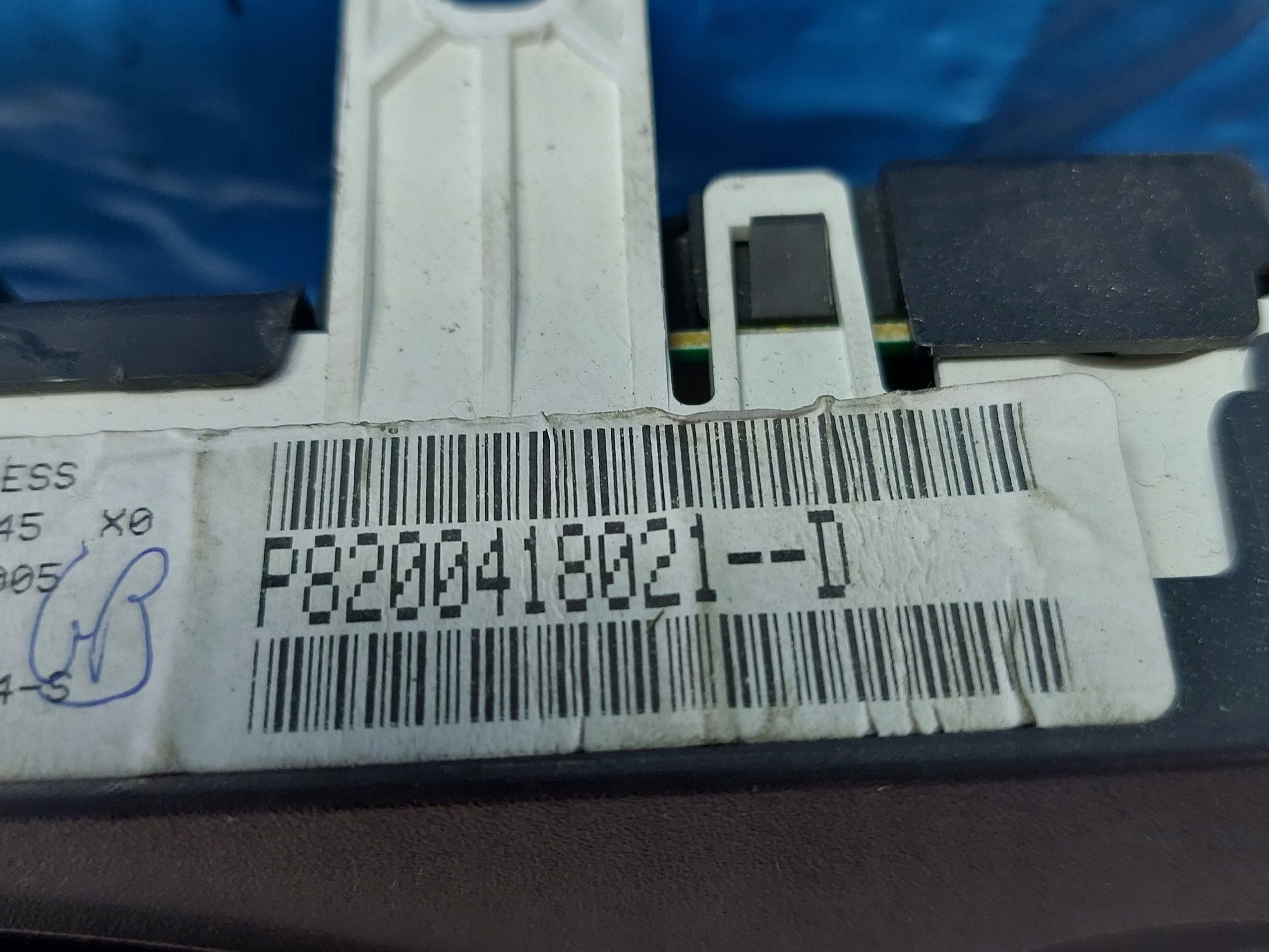 dials clock RENAULT MODUS 1.6 B P8200418021D