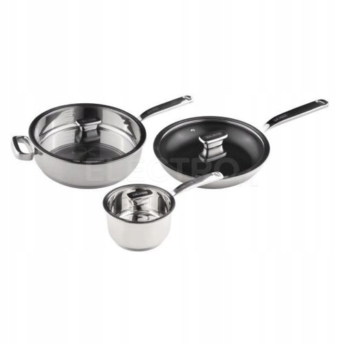 ZANUSSI ZESTAW GARNKÓW POSITANO 6 el. INDUKCJA