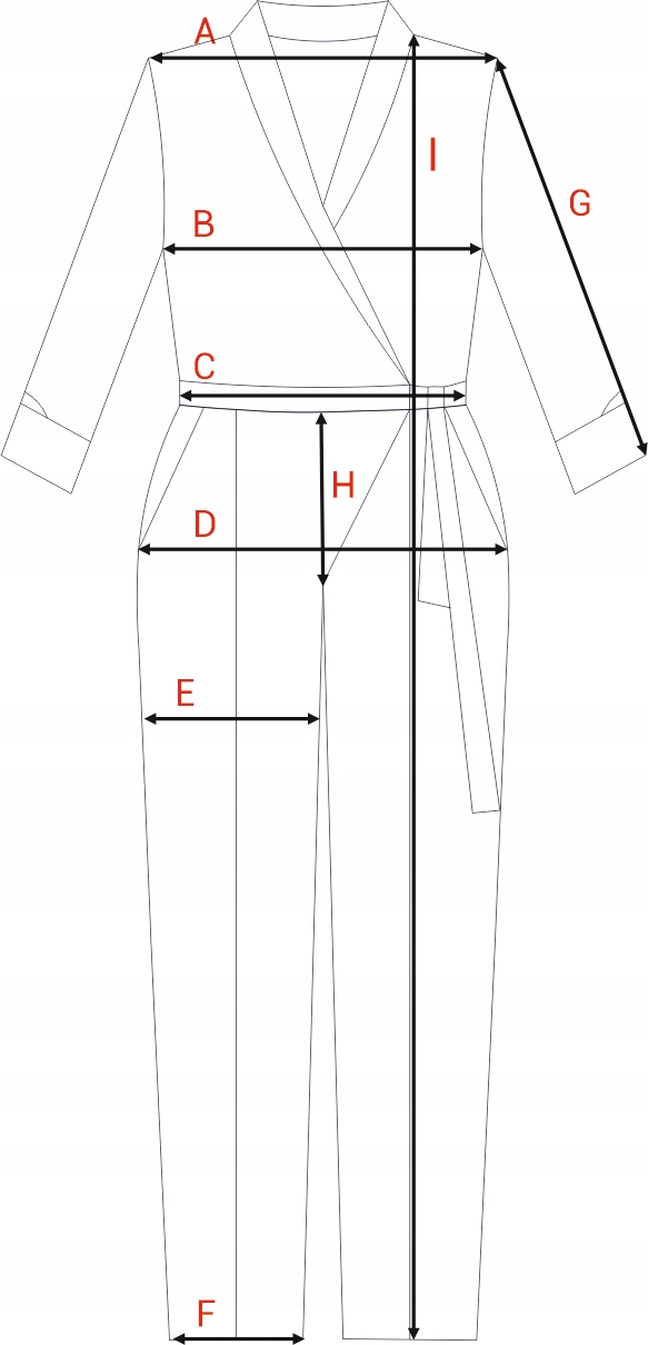 ELEGANCKI DAMSKI KOMBINEZON KOBIECY Z KOŁNIERZEM SZALOWYM CZARNY 38 M Rękaw rękaw 3/4