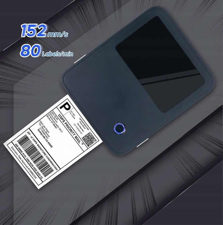 Drukarka XPRINTER XP-D4601B XP-410B do etykiet kurierska USB termiczna Model XP-D4601B/USB