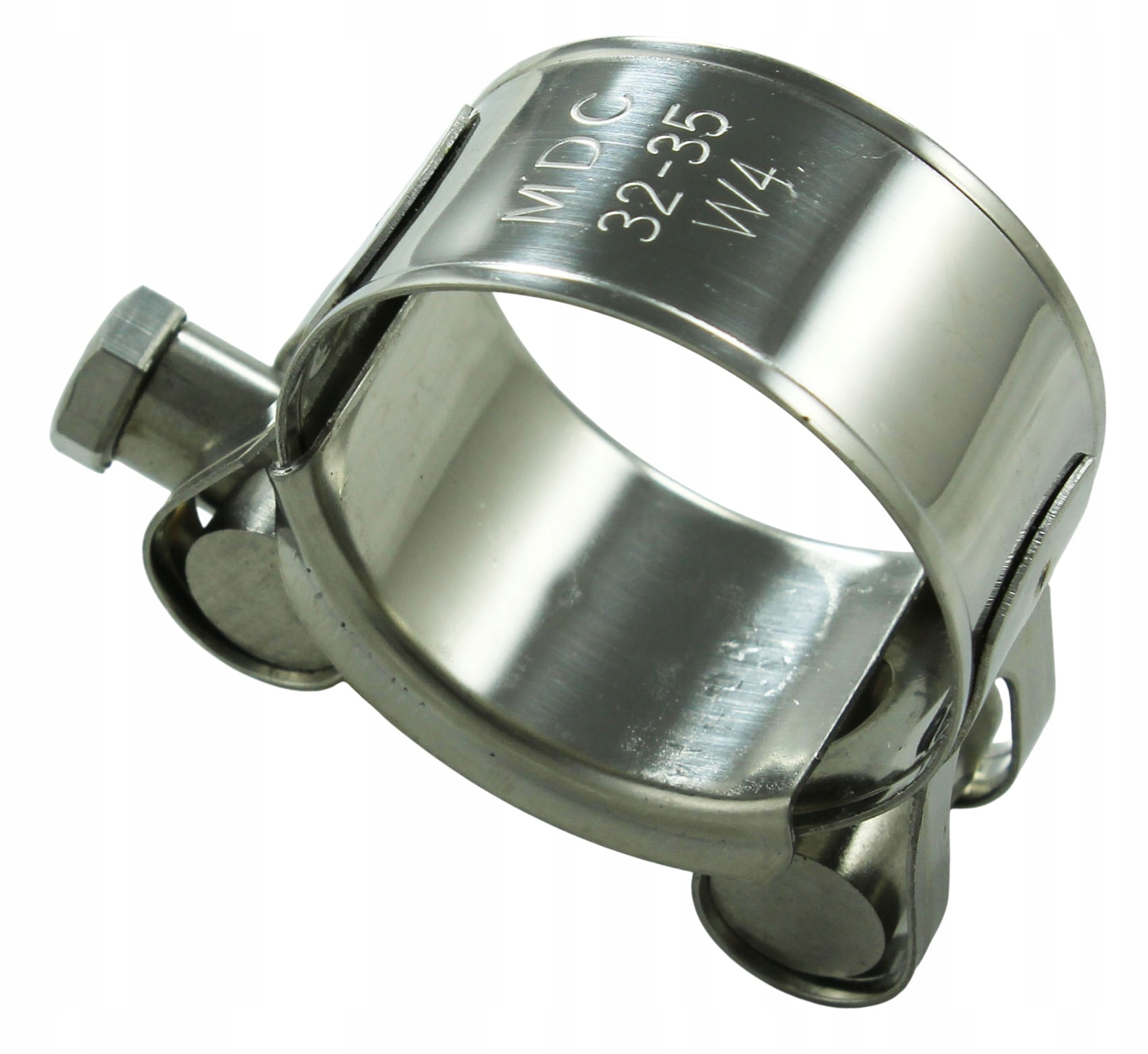 MDC Obejma 32-35mm Gbs W4 Nierdzewna 304SS Opaska Sgb wąż Turbo Intercooler