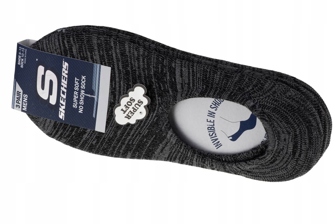 

Męskie Mikrostopki Skechers 3pk Mens Non Terry No