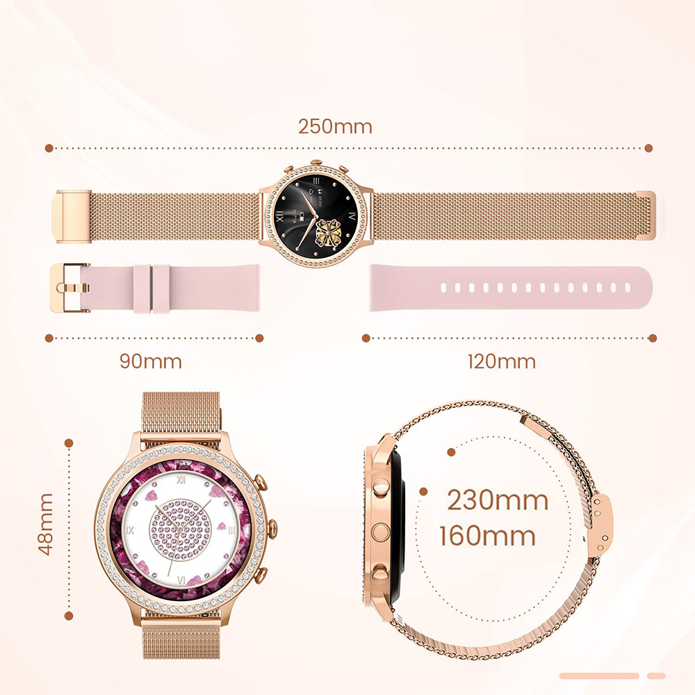 SMARTWATCH MONITOR BLUETOOTH PRACY SERCA UNIWERSAL Wodoszczelność tak