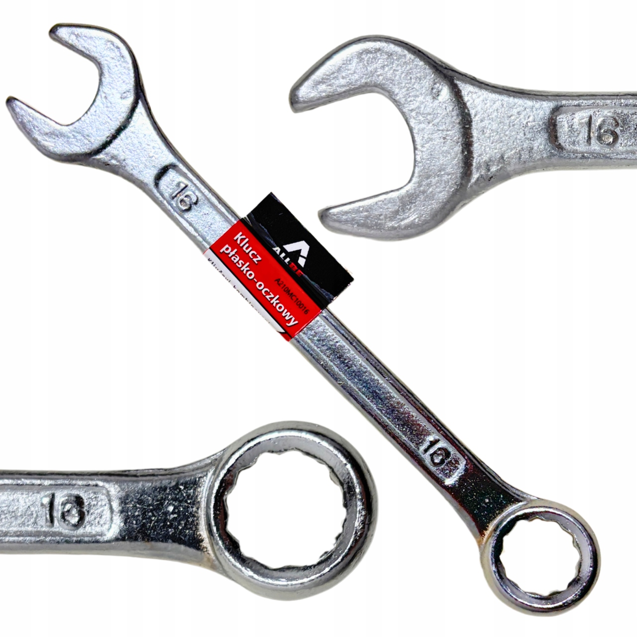 Klucz Płasko Oczkowy 16mm Stal Klucze Płasko-oczkowy